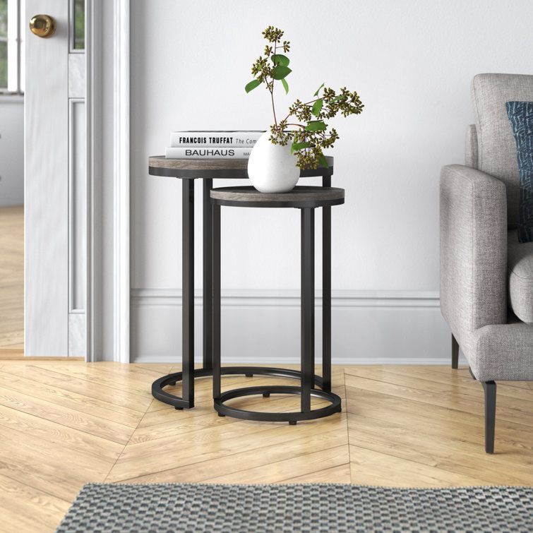 Mercury Row® Sease 23'' Tall C Table Nesting Tables & Reviews Wayfair